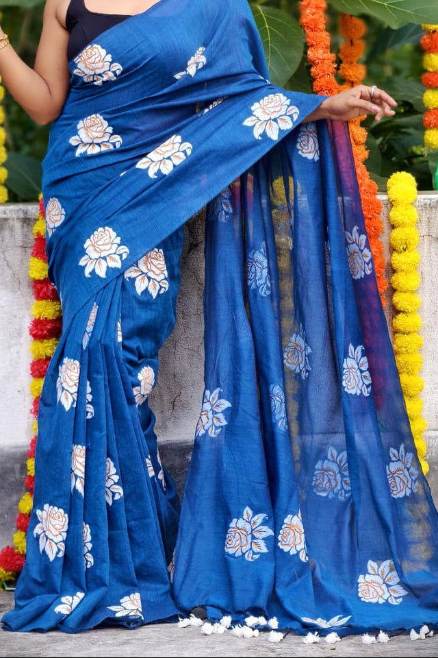 Swapnoporni Khadi Cotton Saree