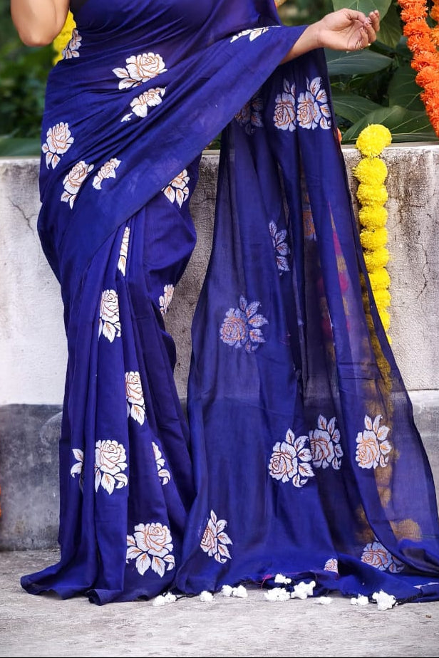 Swapnoporni Khadi Cotton Saree