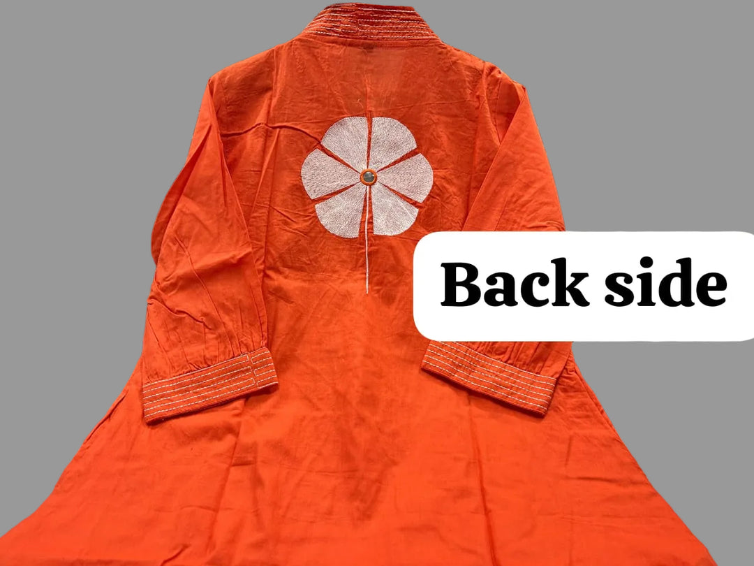 Flower Of Dream - Designer Cotton Kurti Set