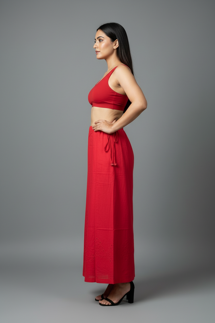 Standard Fit- Chikankari Work Underskirt (Petticoat )