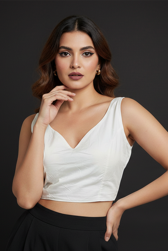 Grace Solid (Fancy Designer Blouse)