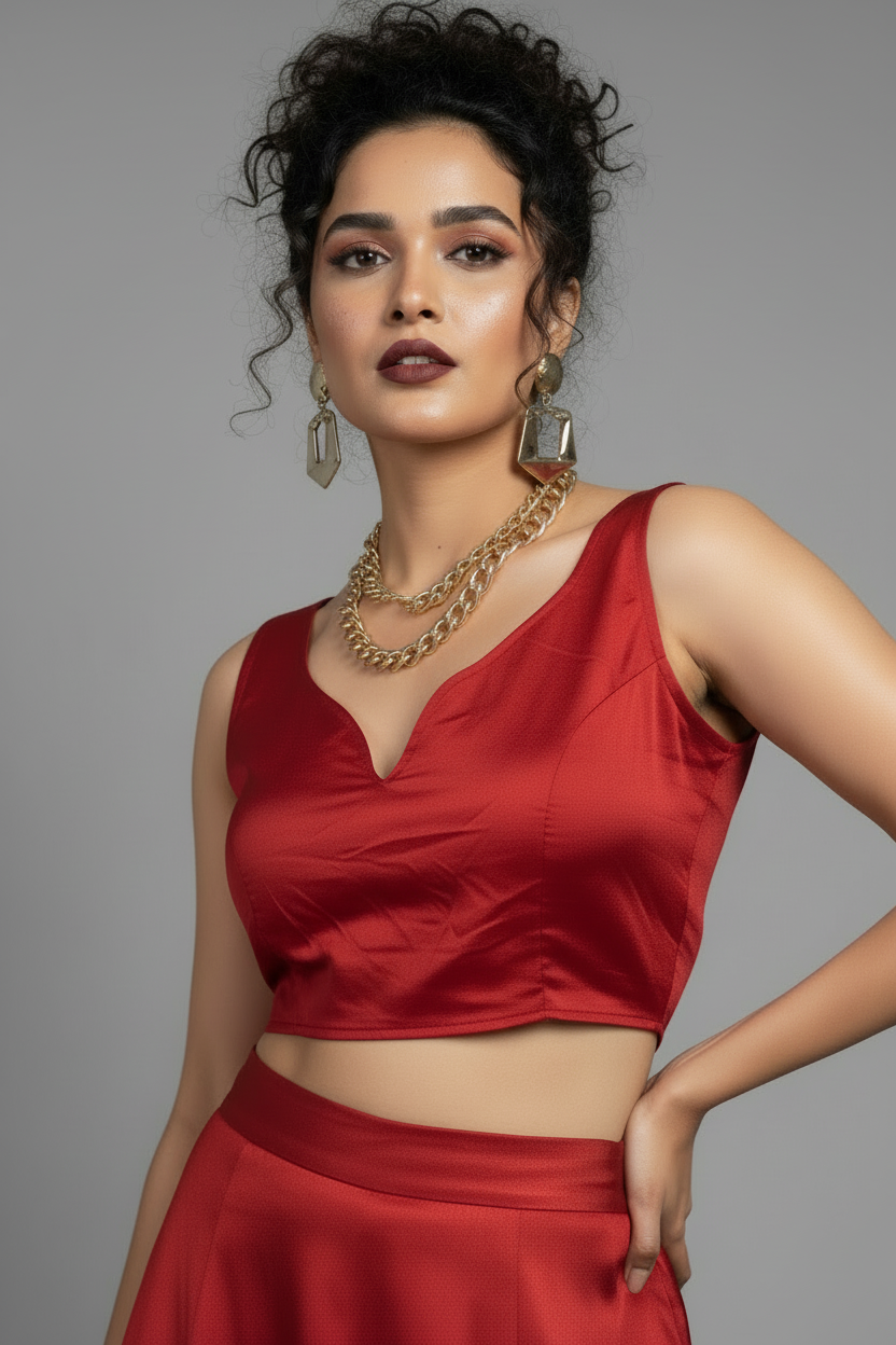 Grace Solid (Fancy Designer Blouse)