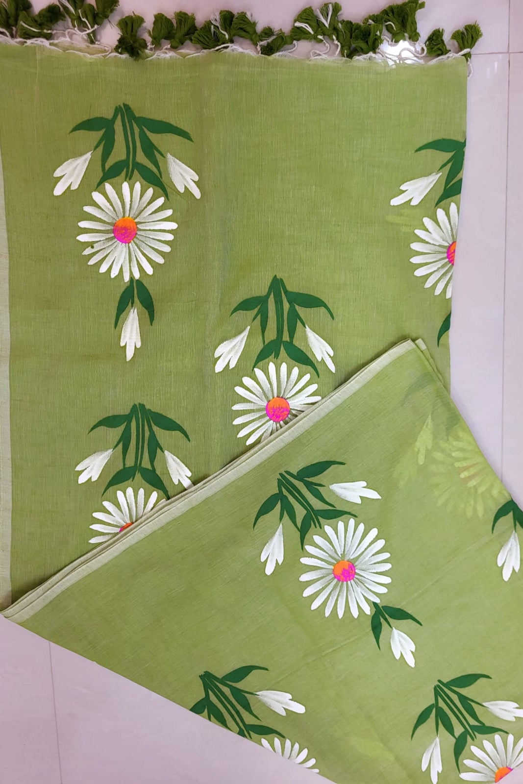 Pushporag Mul Cotton Saree