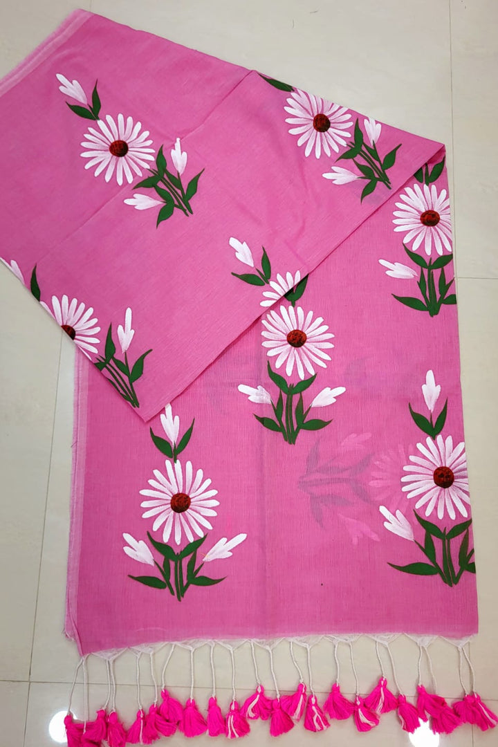 Pushporag Mul Cotton Saree