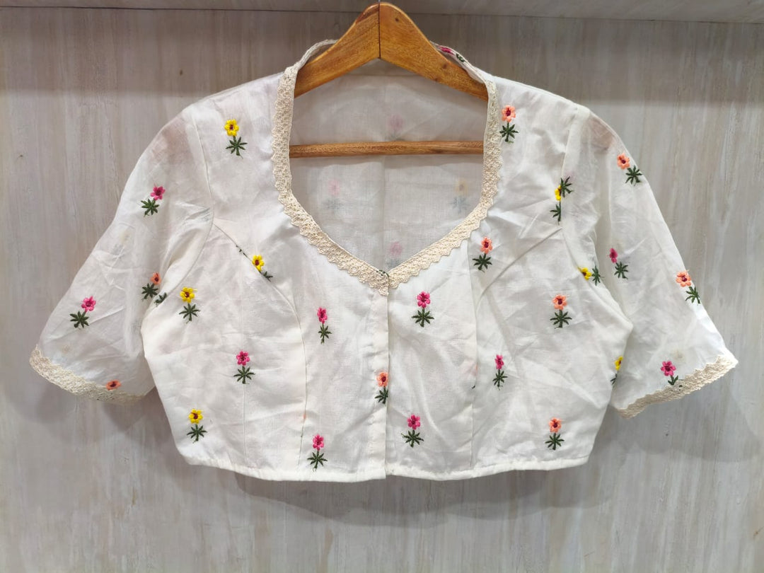 Cute And Stylish-Embroidered Blouse