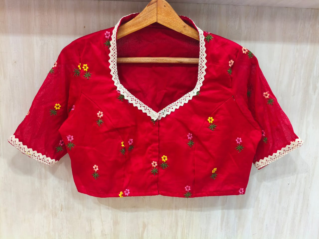 Cute And Stylish-Embroidered Blouse
