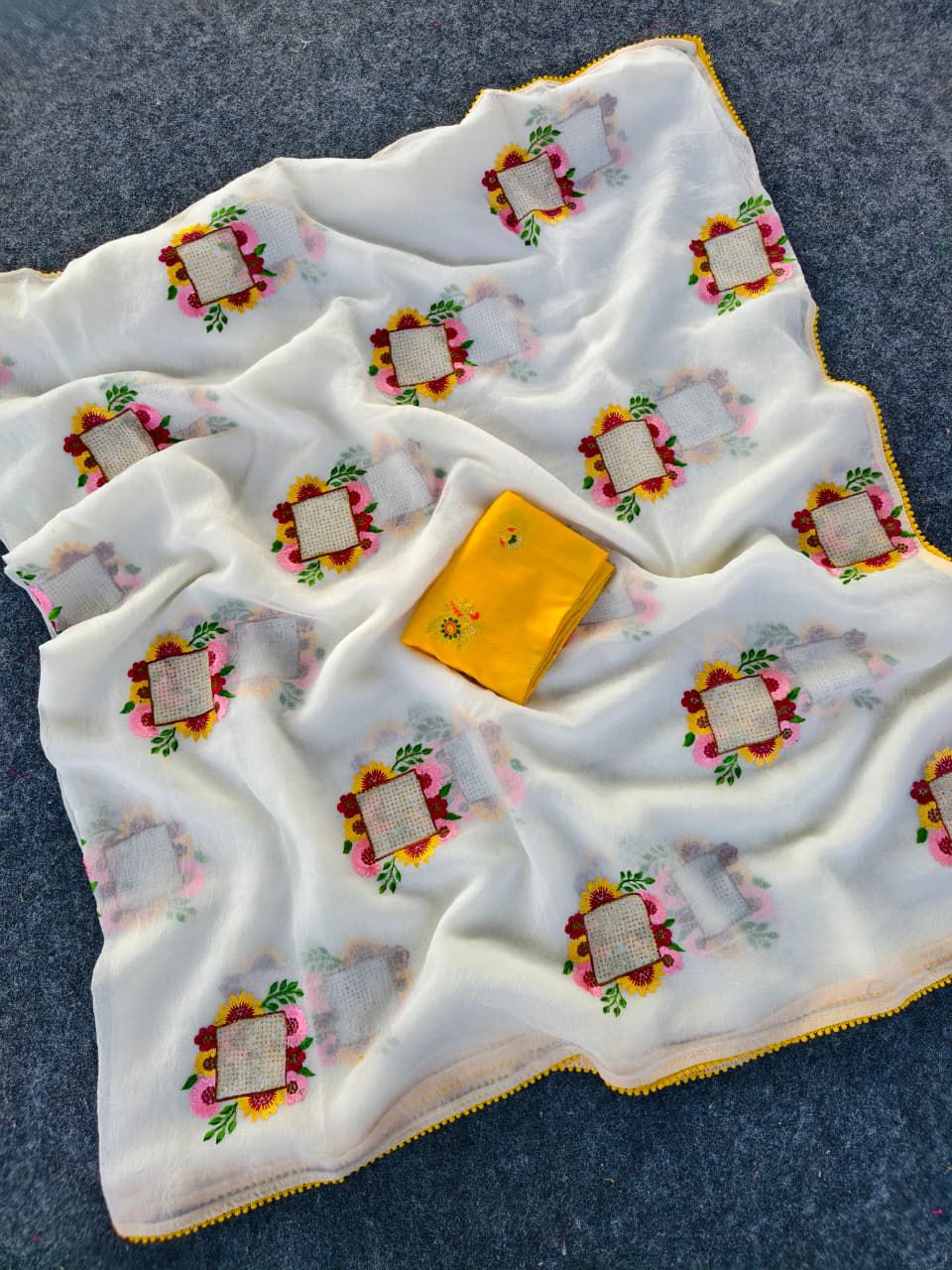 Street Sprint Crush Silk Saree