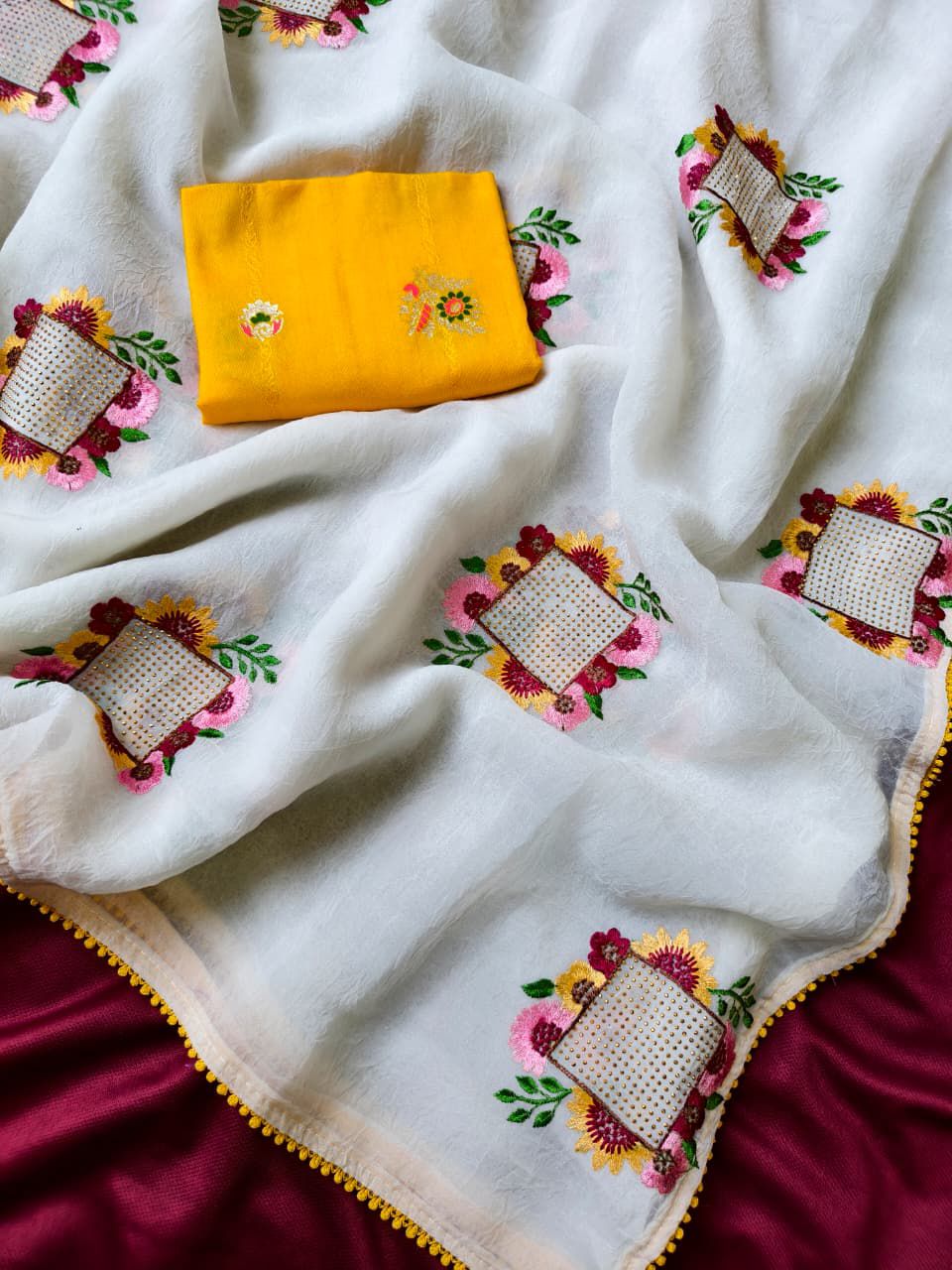 Street Sprint Crush Silk Saree