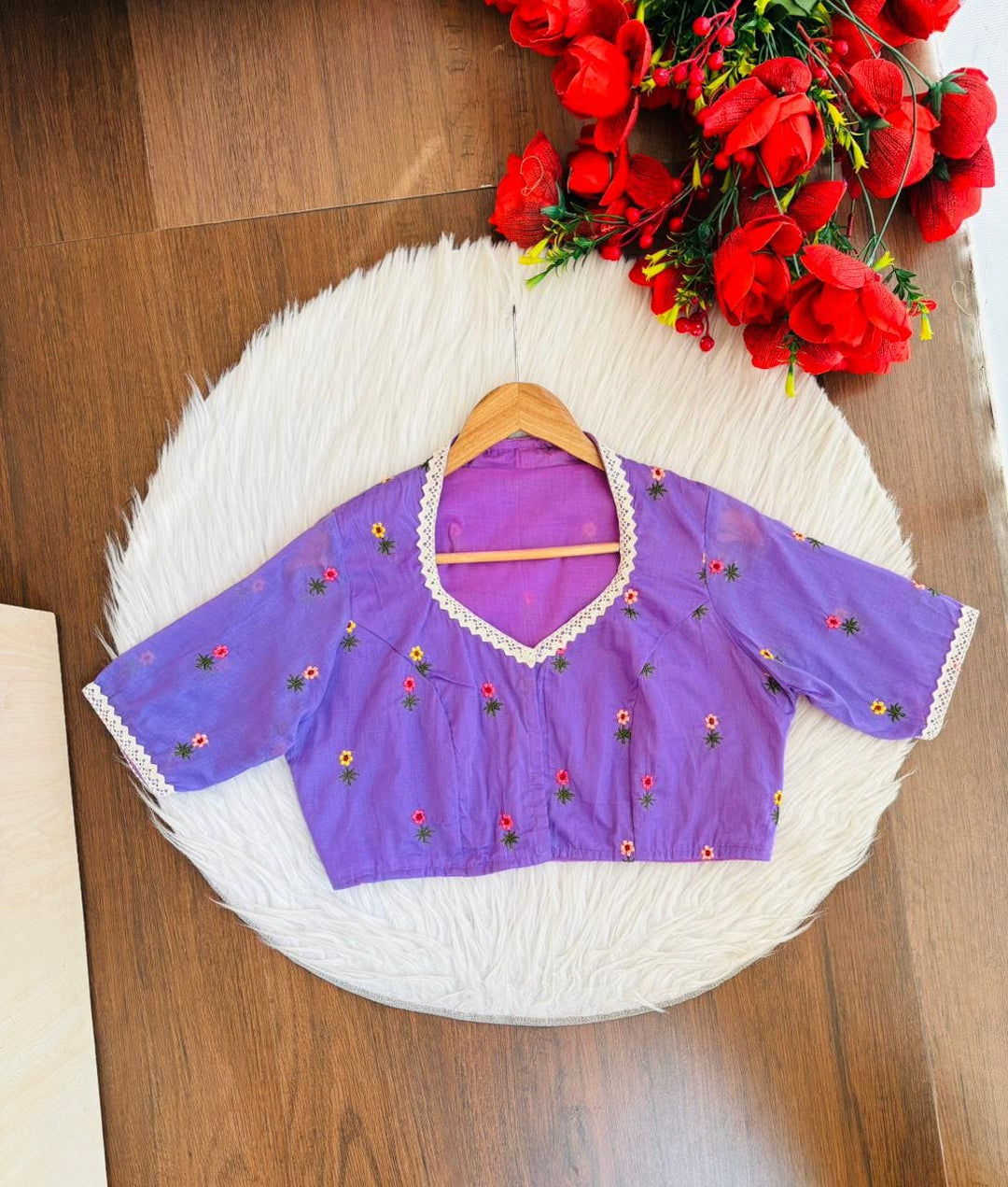 Cute And Stylish-Embroidered Blouse