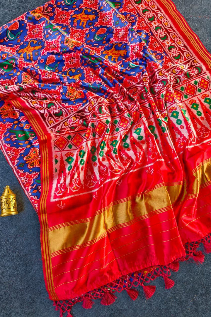 Mystic Glow Patola Silk Saree