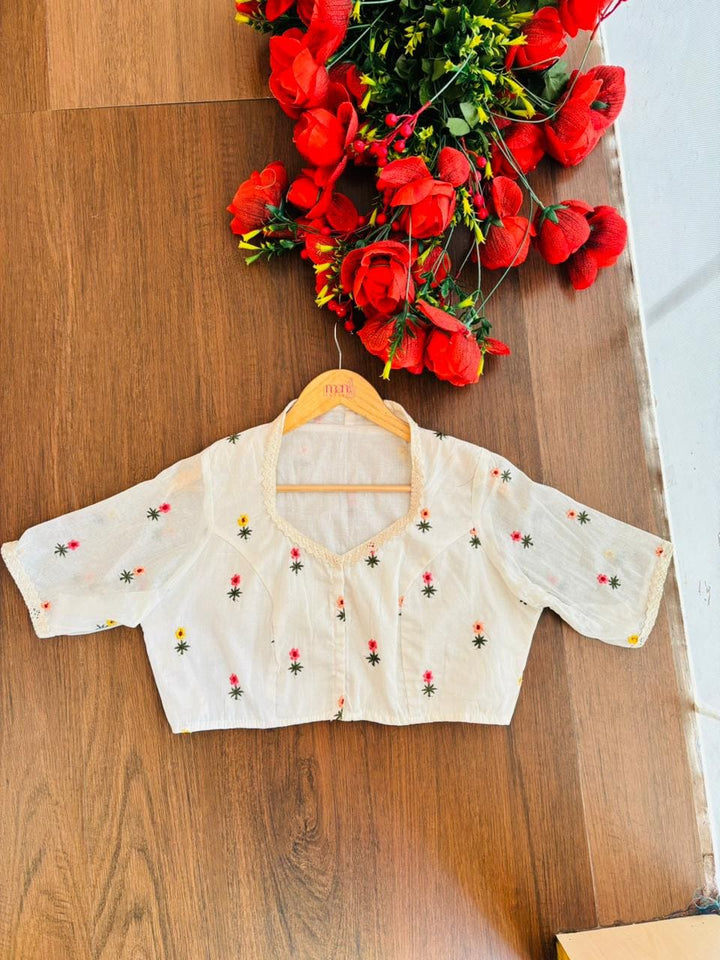 Cute And Stylish-Embroidered Blouse