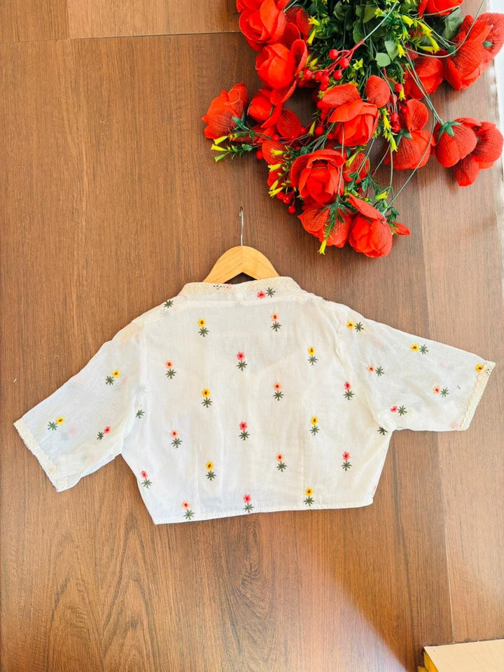 Cute And Stylish-Embroidered Blouse