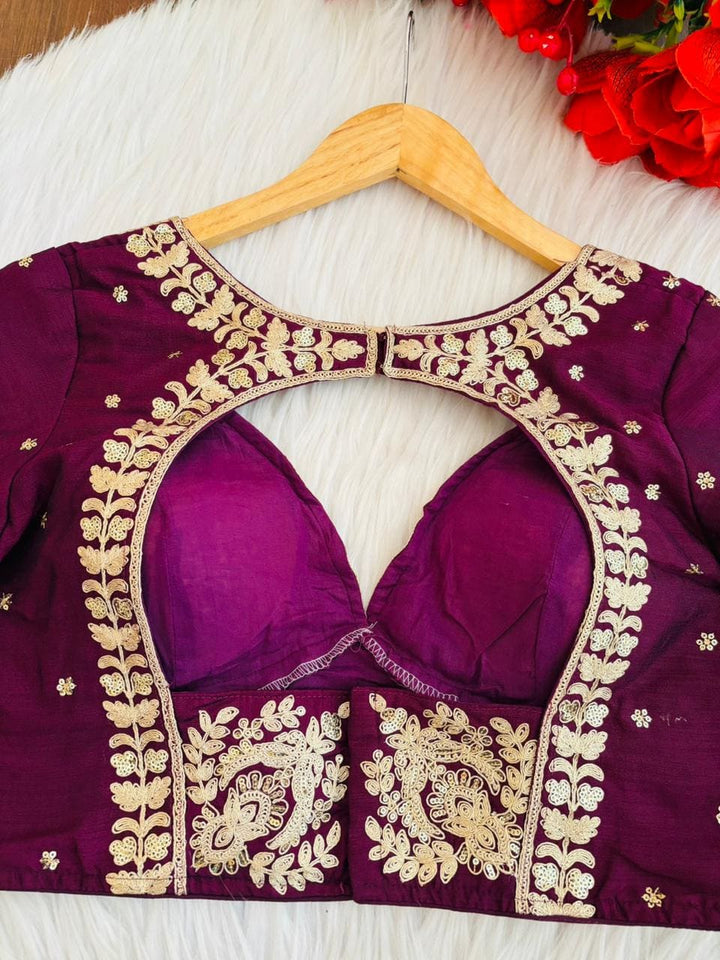 The Empress Glow V-Neck Blouse