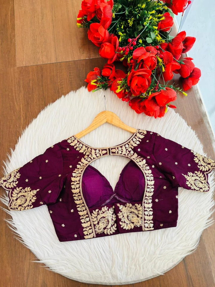 The Empress Glow V-Neck Blouse