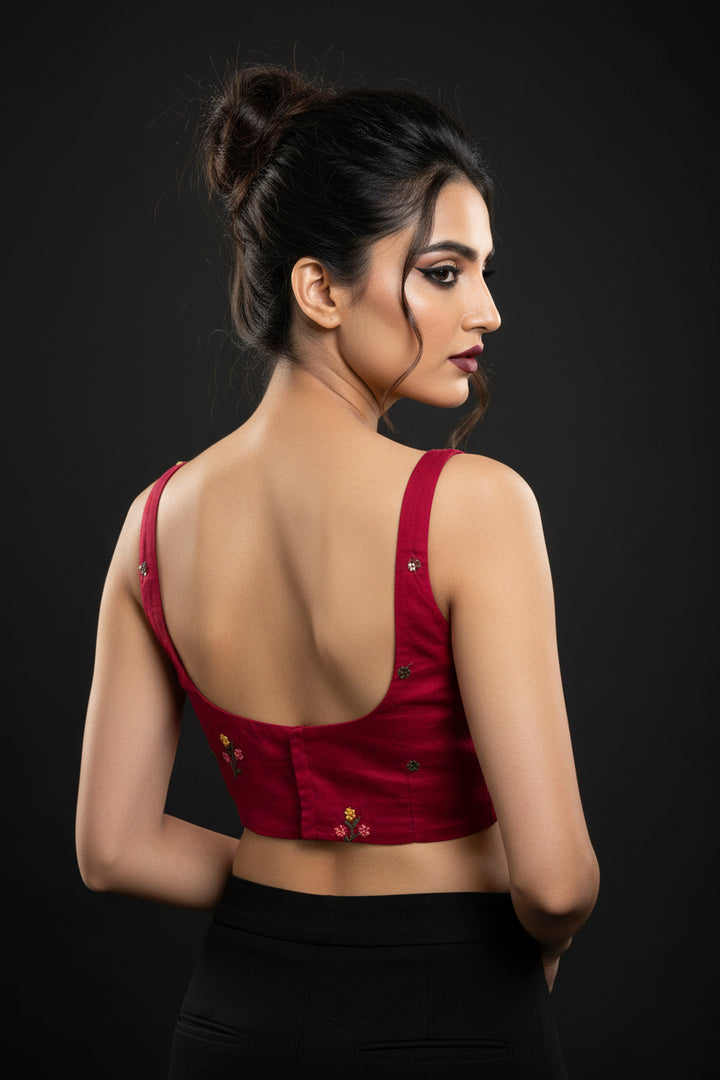 Steady Ideas- Embroidered Blouse