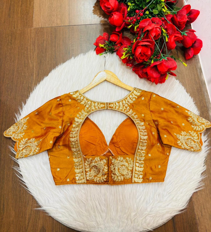 The Empress Glow V-Neck Blouse