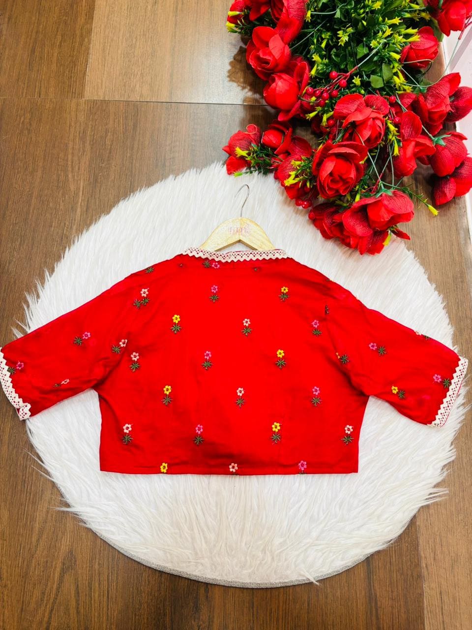 Cute And Stylish-Embroidered Blouse