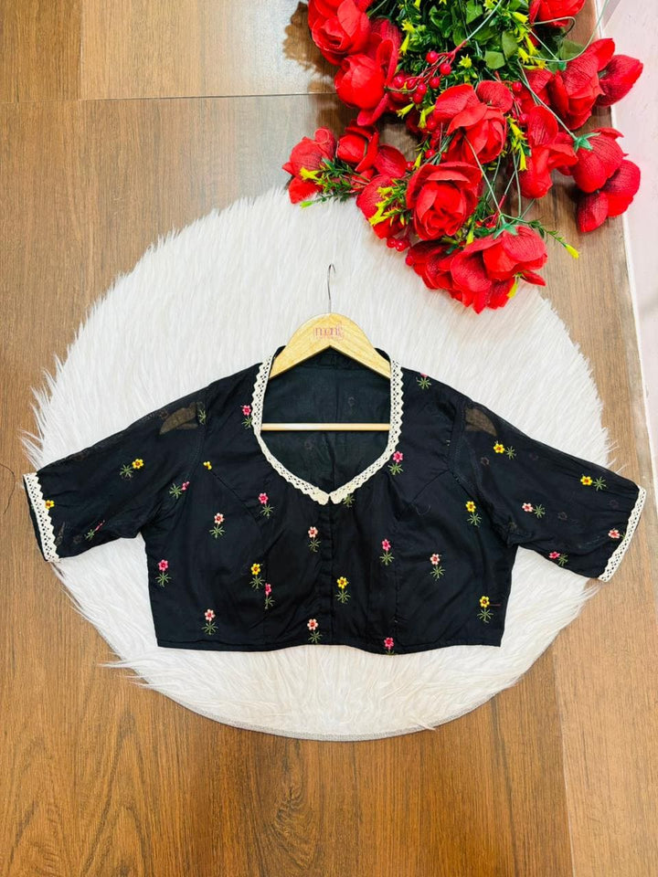 Cute And Stylish-Embroidered Blouse