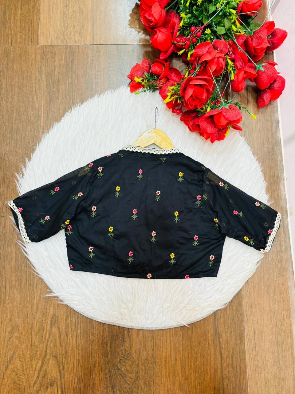 Cute And Stylish-Embroidered Blouse