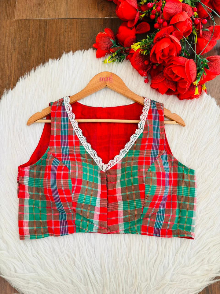 A New Style-Gamcha Blouse