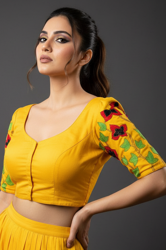 Timeless stitches Handwork Blouse