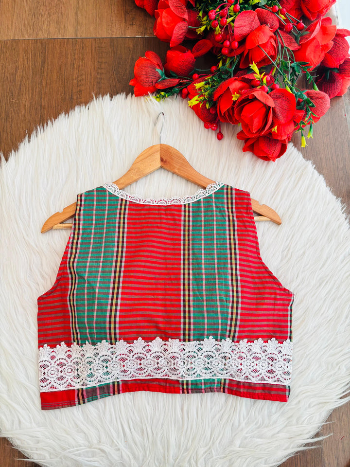 A New Style-Gamcha Blouse