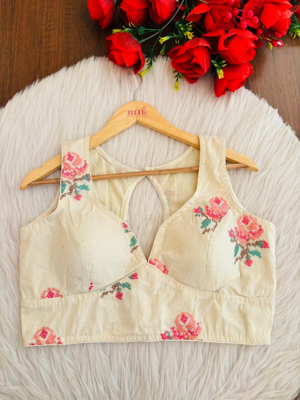 My Date Look-Designer Blouse