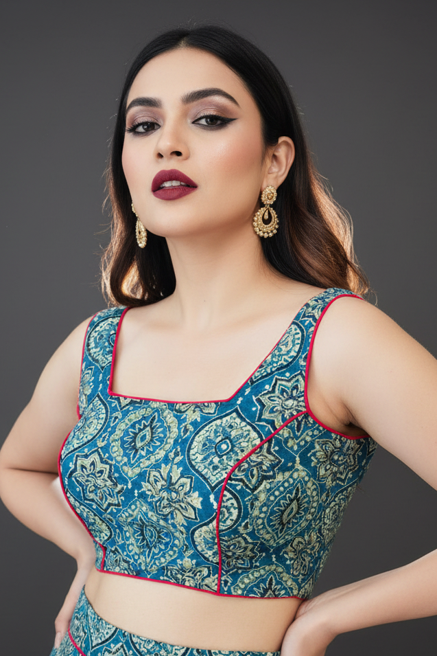 Senorita-Designer Cotton Blouse