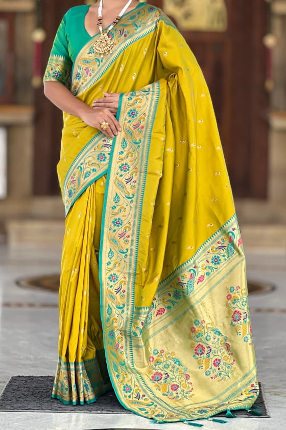Dreaming Soul Paithani Silk Saree