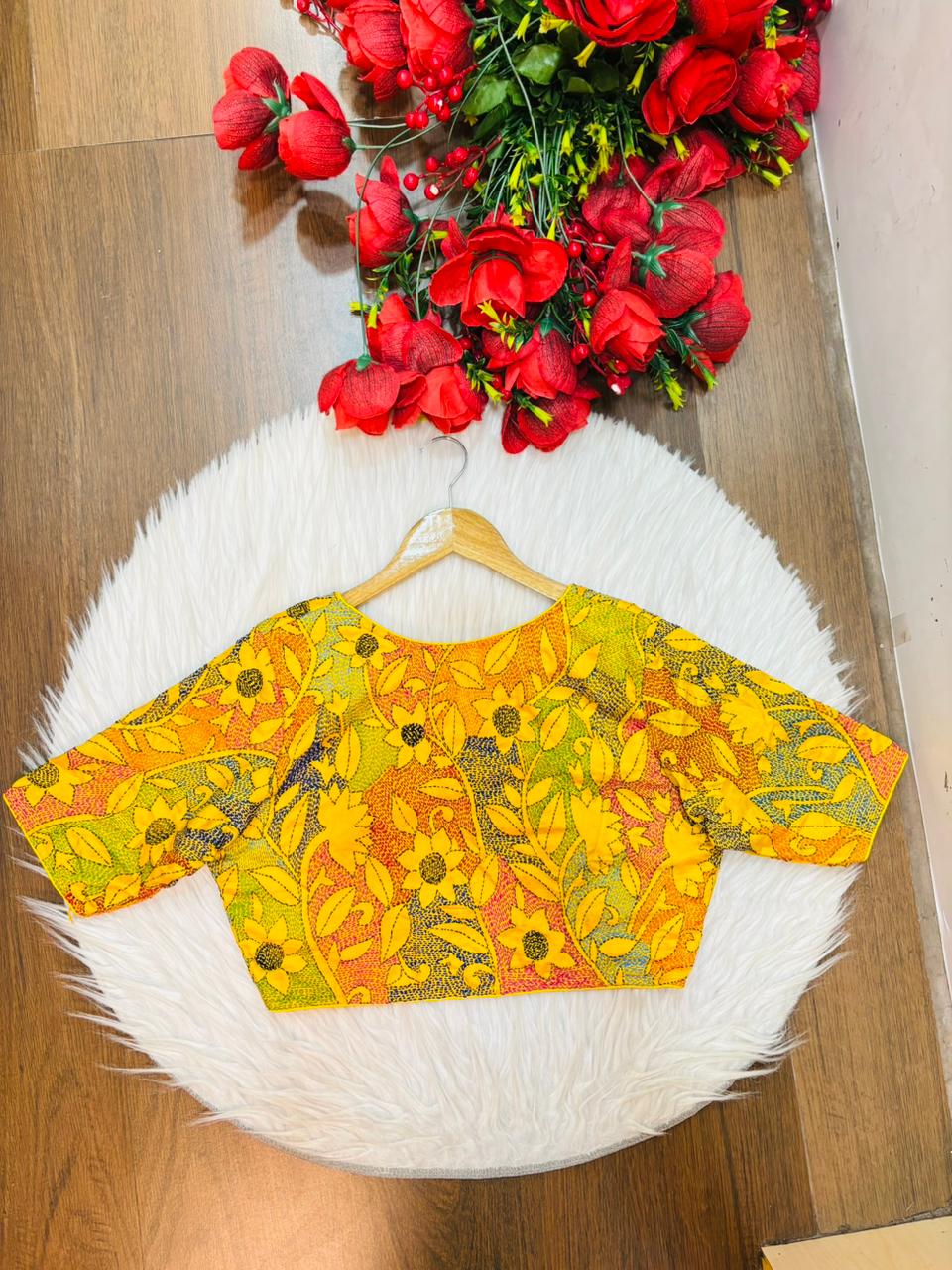 Reverse Thread Story Blouse