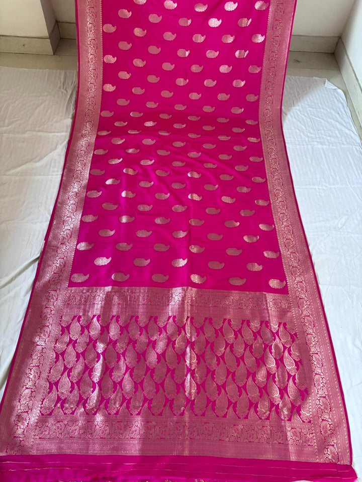 Drizzle Of Grace Gajji Silk Saree