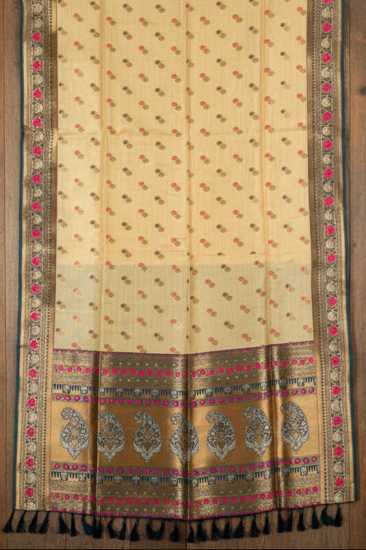 Zarika Semi Tussar Silk Saree