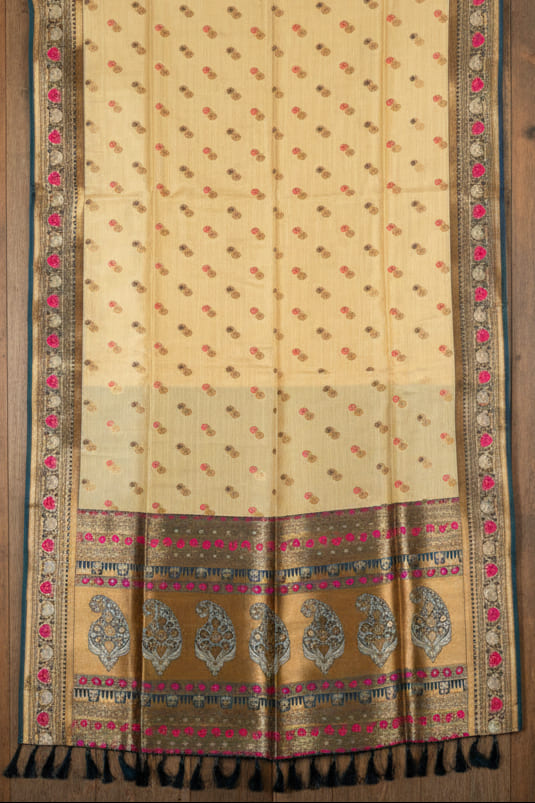 Zarika Semi Tussar Silk Saree