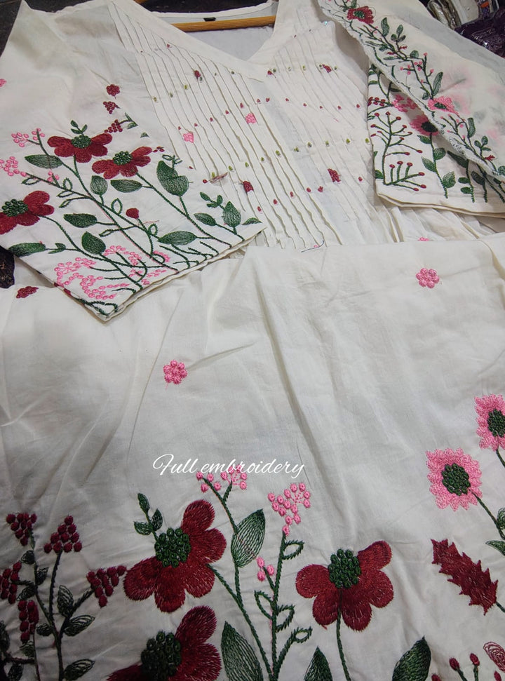 Sun Kissed Cotton Tales(Kurti Set)