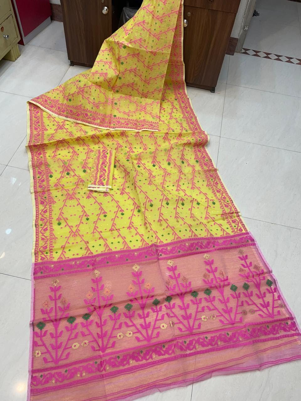 Chandraboli Jamdani Saree