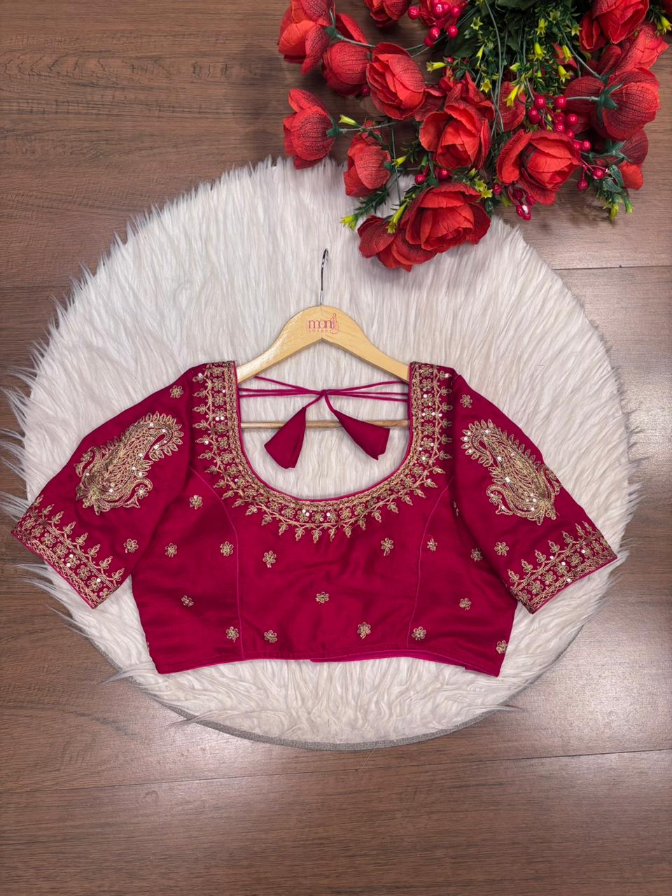 Gold Glitz New Designer Blouse