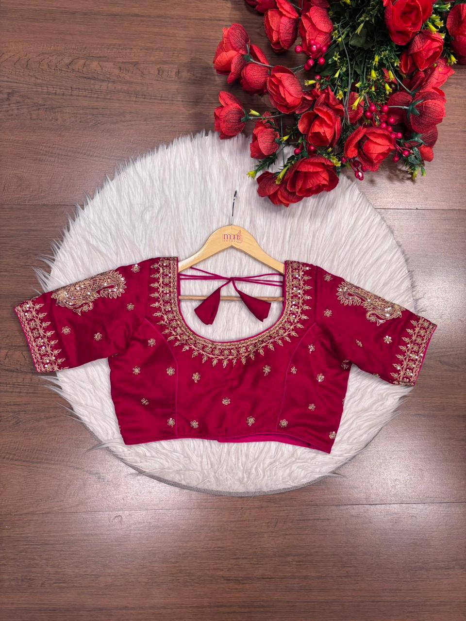 Gold Glitz New Designer Blouse