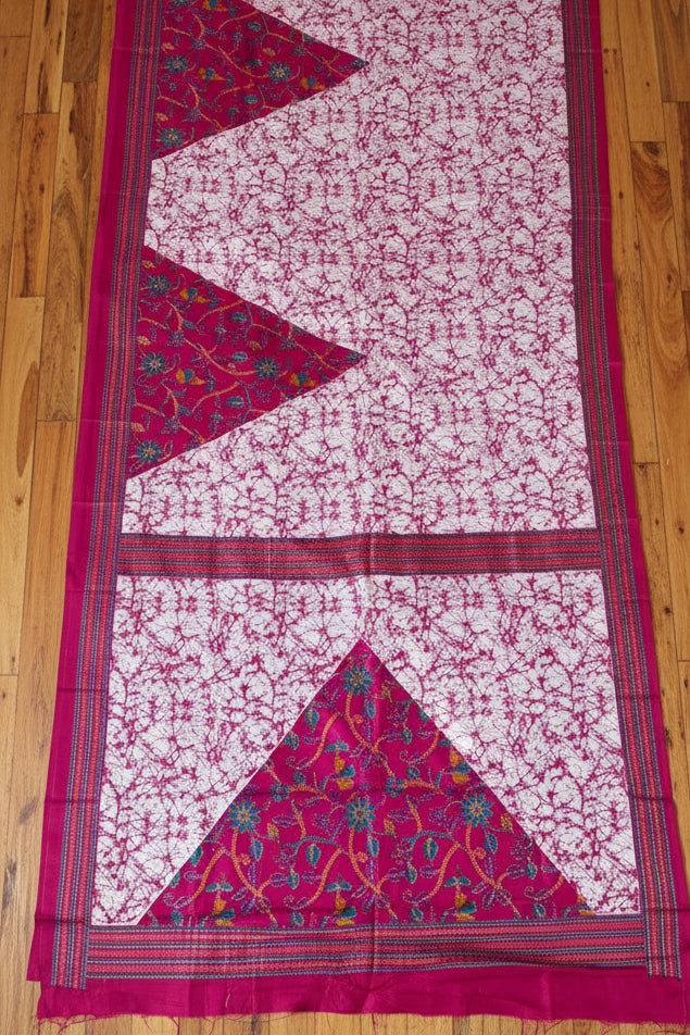 Trikon Ranga Fancy Silk Saree