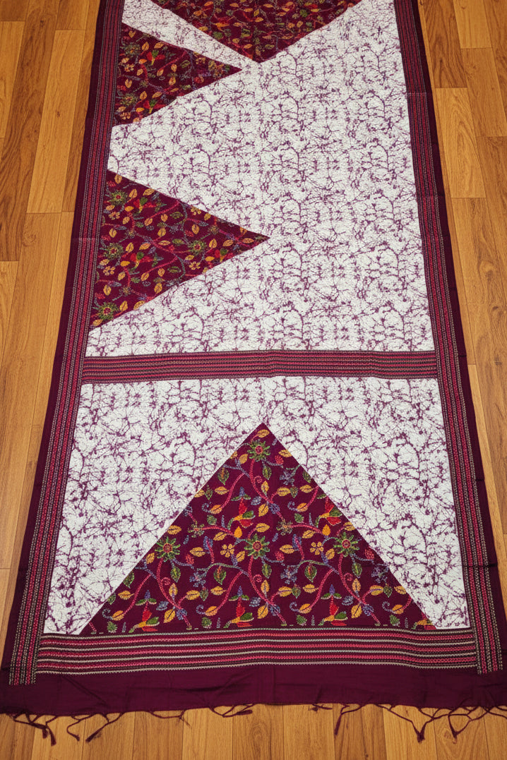 Trikon Ranga Fancy Silk Saree