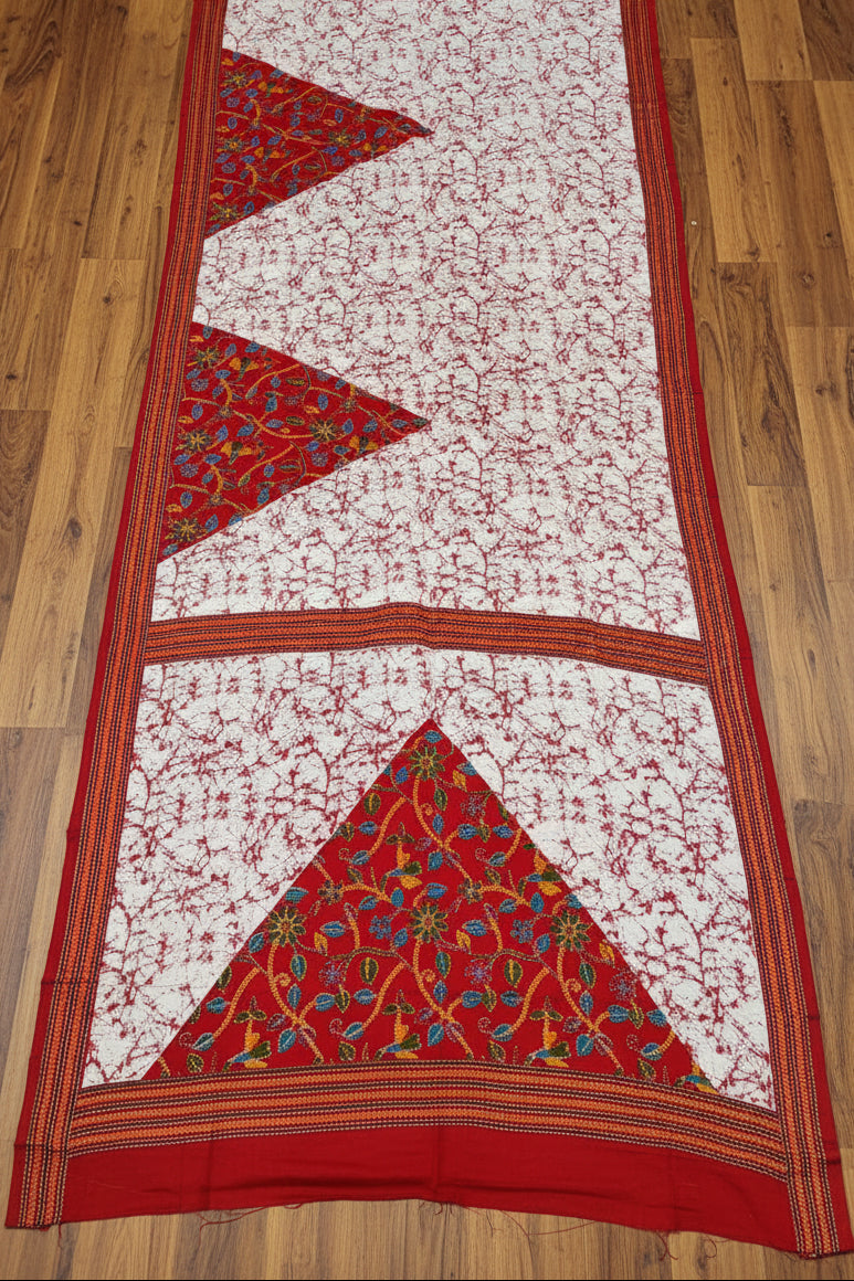 Trikon Ranga Fancy Silk Saree