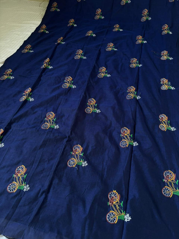Spring Ride- Khadi Cotton Saree