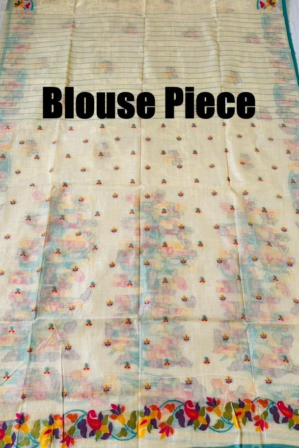 Rongoboti (রঙ্গবতী) Cotton Silk Saree