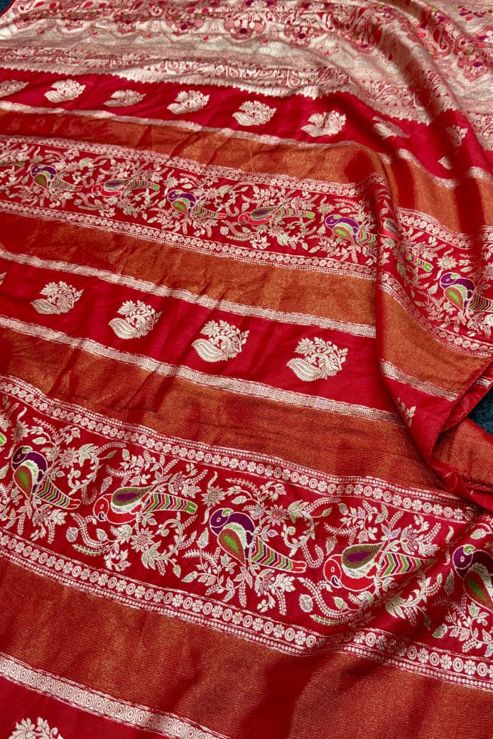 Golden Hour Fancy Silk Saree
