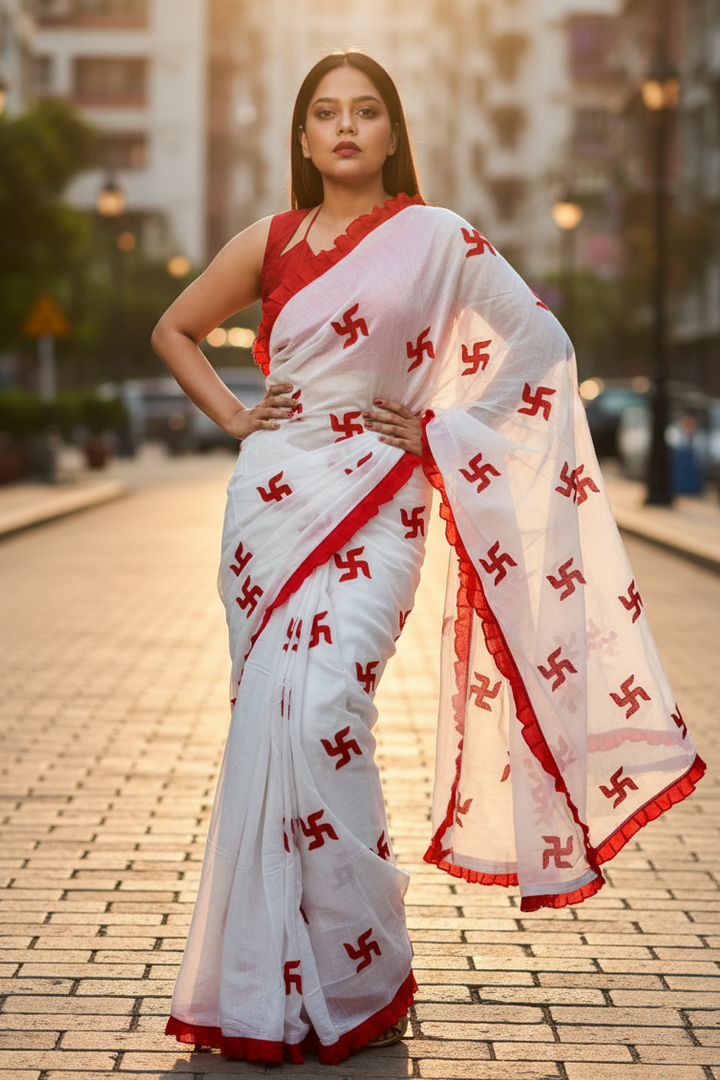Kanak Roshni Cotton Silk Saree