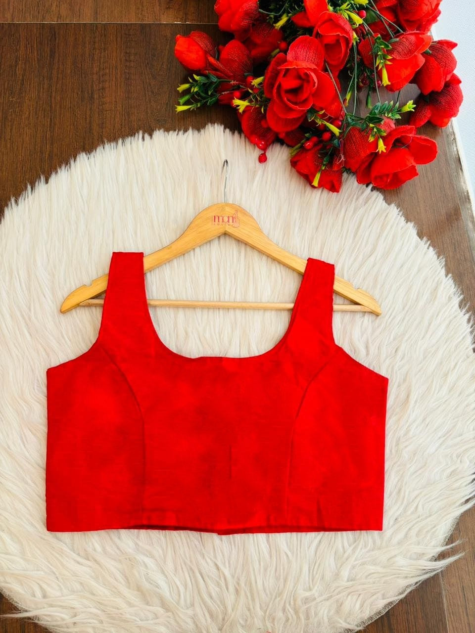 Scarlet Sovereign -  Solid Fancy Designer Blouse