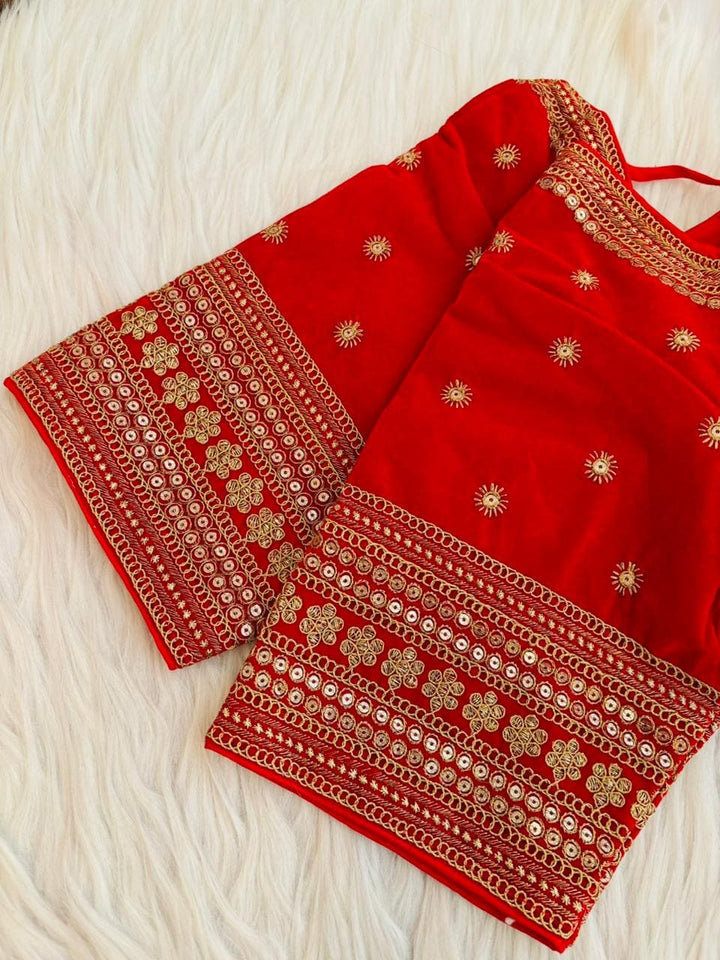 The Velvet Verse Designer Blouse