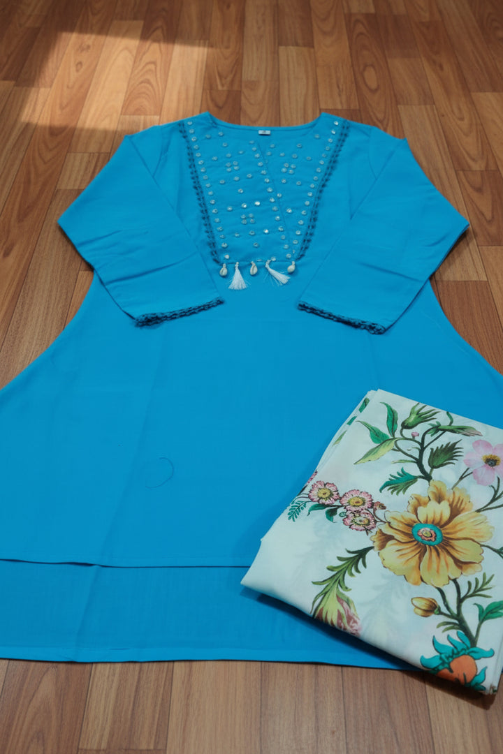 Soft Glow Co-ord Set (Sky)