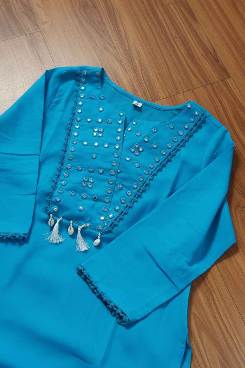 Soft Glow Co-ord Set (Sky)