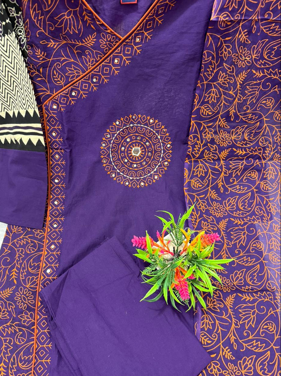 Anvee Cotton Kurti Set