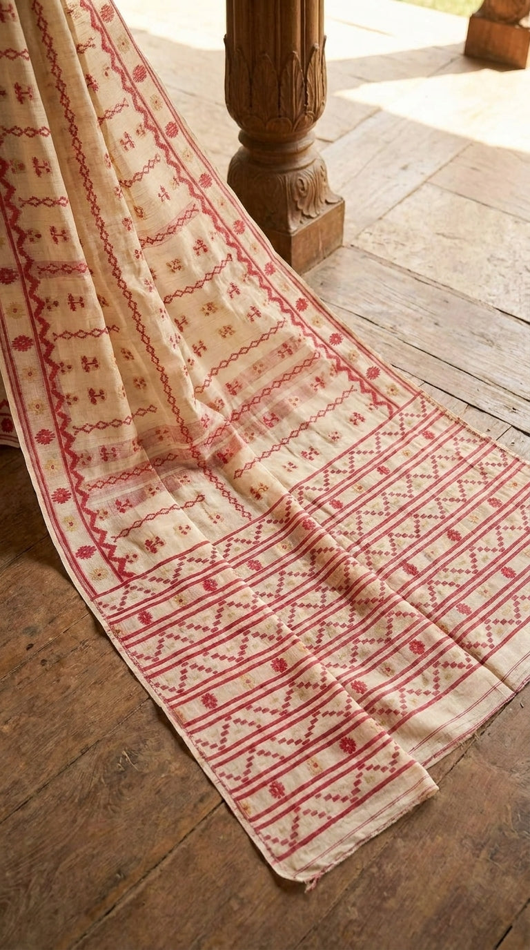 Nabanita Bengal Jamdani Saree